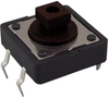 Tactile Switch, Spst, 0.05A, 24Vdc, Th; Product Range Alcoswitch Te Connectivity - 17AH9026 - Newark, An Avnet Company