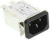 Power Entry Module, Standard, 10A, 250V; Connector Type Schurter - 15N4122 - Newark, An Avnet Company