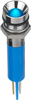 Led Panel Mount Indicator, Blue, 8 Mm, 12 Vdc, 20 Ma, 1.6 Cd, Ip67 Rohs Compliant Apem - 58Y5168 - Newark, An Avnet Company
