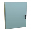 Electrical - Mild Steel - Wallmount Enclosures - HW42368GYHK - Hammond Manufacturing Company Inc.