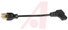 Power Cord; 7Ft,6in; 10 A; 90deg C13 Plug; NEMA 515 Plug; SVT cord type - 70133287 - Allied Electronics, Inc.