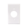 1-Gang φ35.7mm Diameter Single Device Wall Plates, Thermoplastic Standard Size Glossy Finish - 3081 - Suzhou Ele Mfg Co., Ltd.