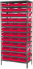 Shelving, Steel Shelving Kit, 18x36x79, 36 Bins -- AS1879178R
