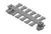 KAFM-EMC Cable Assembly With Strain Relief- for Shield Grounding and Simultaneous Strain Relief -- 36416 - Image