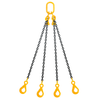 Chain sling 4-leg with safety hook, grade 8 Chain diameter 6 - 231300600300140 - Certex UK