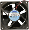 80x80x32mm, 12 VDC, 49.998 CFM, 2 Wire Leads, Ball Bearing DC Axial Fan -- FAD1-08032CBHW12 - Image
