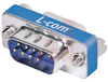 SLIMLINE REVERSING ADAPTER, PINS 2 AND 3, DB9 MALE / FEMALE - 70126654 - Allied Electronics, Inc.
