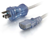 10ft 16 AWG Hospital Grade Power Cord (NEMA 5-15P to IEC320C13) - Gray -- 2306-48008-010 - Image