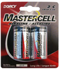 Alkaline Batteries -- 41-1632 2 C Cell Alkaline MASTERCELL BATTERIES - 2 PER CARD - Image