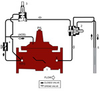 Ductile Iron Rate-of-Flow Control Valve with Pressure Sustaining Feature -- LF952GD