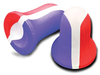 Max Earplugs - uncorded, poly bag > COLOR - RWB > NRR - 33 > UOM - 200pr/bx -- MAX1-USA