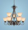 Mid. Chandeliers-Glass Up - 664421 - Capital Lighting, Inc.