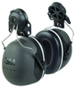3M Peltor X5P3E Black Hard Hat Mounted Foam Protective Earmuffs - 093045-93732 - 093045-93732 - R. S. Hughes Company, Inc.