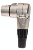 Neutrik 4 Pin XLR cable mount (f). Right angle. - CA-NC4FRC - Visual Sound, Inc.