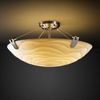 PNA-9612-35-WAVE-NCKL Semi-Flush Mts.-Bowl Style - 670985 - Capital Lighting, Inc.