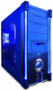 Apevia X-Discovery Computer Case - Blue -- 110068