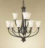 Mid. Chandeliers-Glass Up - 438108 - Capital Lighting, Inc.