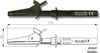 1000V Fused Crocodile Clip -- 126065 - Image