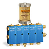 Air Operated Purgex with Integral Grease Reservoir, Buna-N Seals, 4 Feeds - B3325-404 - Oil-Rite Corp.