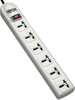 Protect It! 230V 6-Universal Outlet Surge Protector, 1.8M Cord, British Plug, 750 Joules -- SUPER6OMNIB