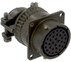 Circular Connector Receptacle, Size 18, 32 Position, Wall; Product Range Amphenol Industrial - 17H1083 - Newark, An Avnet Company