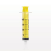 Male Slip NRFit™ Syringe, Yellow - C9206 - Qosina Corp.