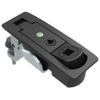 Compression Latch, Lever Latch, Tool Locking, Raiway Standard, 1-8mm Panel, 17-39mm Grip, Sealed, Zinc Alloy, Powder Coat, Black - C2-A43-145 - Southco