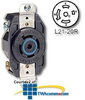 Leviton 20 Amp 120/280V Receptacle - 2510 - TelephoneStuff.com