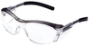 3M Nuvo 11434-00000-20 Polycarbonate Magnifying Reader Safety Glasses Clear Lens - Gray Frame - Half Frame - 078371-62062 - 078371-62062 - R. S. Hughes Company, Inc.
