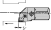 80° Diamond Positive Rake 5° Reverse Lead - Style L for Carbide Inserts - Greenleaf Corporation