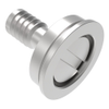 Flush Screw Assembly, 6-32 Thread, Slotted Recess, Stainless Steel, Passivated - F5-60-606-20 - Southco