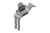 EMC Shield Clamps for Bus Modules- with Plug-In Mounting Function - 37510.2 - icotek Corp