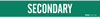 Self-Sticking Vinyl Pipe Marker - 7255-1 - Brady Corporation