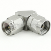 RA 1.85mm Male (Plug) to 2.92mm Male (Plug) Adapter, Passivated Stainless Steel Body, 1.3 VSWR - SM3844 - Fairview Microwave Inc.