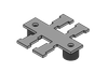 KAFM-EMC Cable Assembly With Strain Relief- for Shield Grounding and Simultaneous Strain Relief - 36482 - icotek Corp