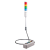 Stackable Tower Lighting, Beacons, and Components - ATEPR-10-RYGBC - Quarktwin Technology Ltd.