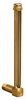 Vented Long Elbow Brass Liquid Level Gage, 6 17/32” Sight Opening, 1/2” Diameter Glass, 3/8” Male NPT Mounting Thread - B1149-30 - Oil-Rite Corp.