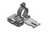 EMC Shield Clamps for C Section Rails C30- with or without Integrated Strain Relief - 36935.100 - icotek Corp