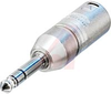 Adapter - 3 pin male XLR to 1/4in stereo plug - prewired - 70088409 - Allied Electronics, Inc.
