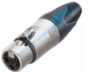 NEUTRIK XLRF 3P CBL (Nickel) - NC3FXX - Visual Sound, Inc.