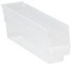 11 5/8 x 2 3/4 x 4 clear shelf bin -- 53937 - Image