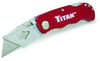 Folding Utility Knife Red; Knife Type Titan - 86T1116 - Newark, An Avnet Company