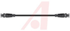 Cord, Patch; 1 ft.; RG58A/U Coaxial; Non Booted; Black Jacket; UL Listed - 70020773 - Allied Electronics, Inc.
