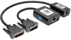 DVI over Cat5/6 Active Extender Kit, Transmitter/Receiver for Video, 1920 x 1200 @ 60 Hz, 1080p, Up to 125-ft. -- B140-101X-U