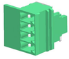 Terminal Block, R/a Header, 4Pos, Th; Gender Amphenol Anytek - 44AJ9961 - Newark, An Avnet Company
