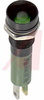 Indicator,Pnl-Mnt;LED IND 8MM 24VDC GRNSUNLHT, BLACK CHROME - 70011723 - Allied Electronics, Inc.