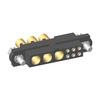 6+3 Pos. Female 24-28 AWG+16 AWG Cable Conn. Kit, Jackscrews - M80-4C10642F1-03-327-00-000 - Harwin Plc