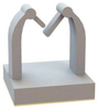 Wire Saddle, Adhesive, Pa66, Natural; Cable Clamp / Clip Type Essentra Components - 66AJ5212 - Newark, An Avnet Company