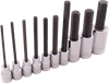 10 Pieces SAE Hex Head Socket Set 3/8in and 1/2in Drive - 25610 - Gray Tools Canada Inc.