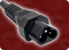 IEC-60320-C6 to IEC-60320-C13 HOME // Power Cords // IEC/Jumper Power Cords // Universal - 3505.072 - Quail Electronics